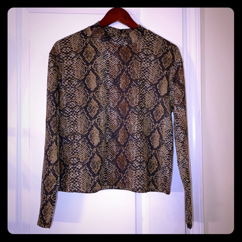 Snakeskin shirt